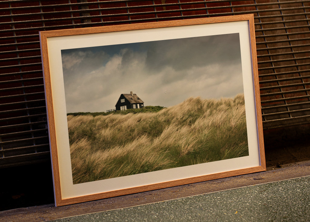 Osamělý dům v dunách