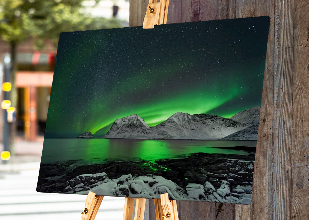 Polarlicht auf den Lofoten