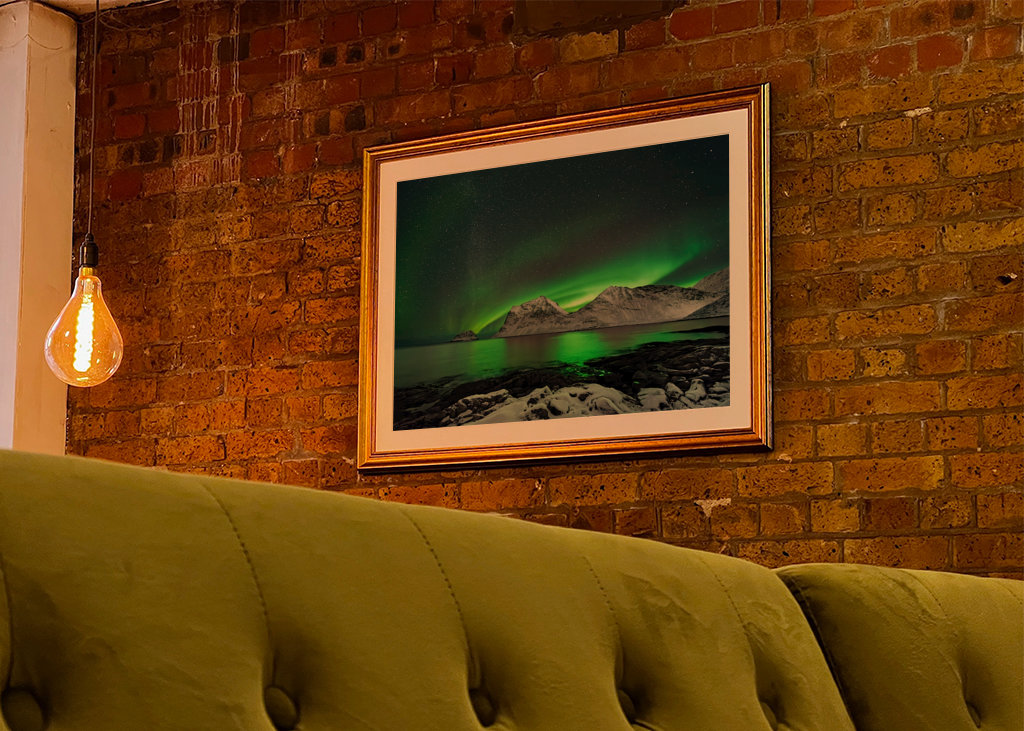 Polarlicht auf den Lofoten