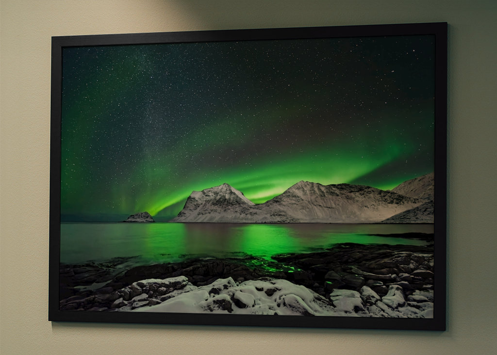 Polarlicht auf den Lofoten