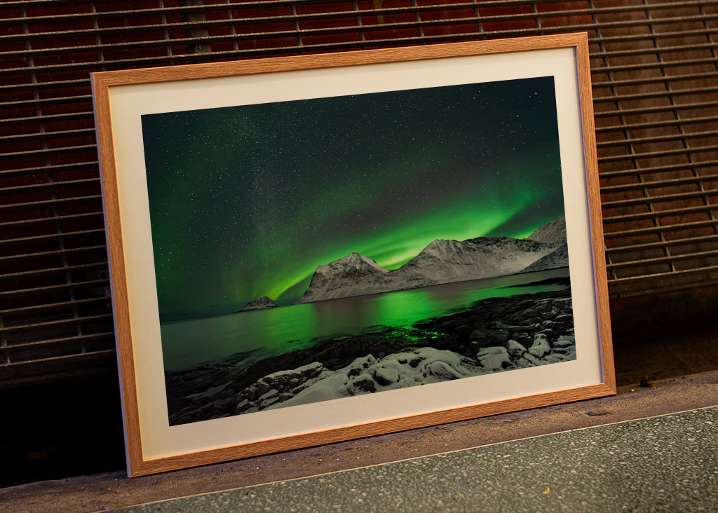 Polarlicht auf den Lofoten