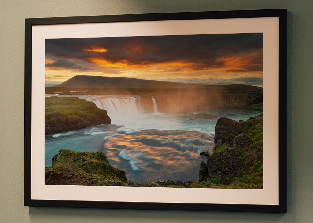 Der Wasserfall Goðafoss