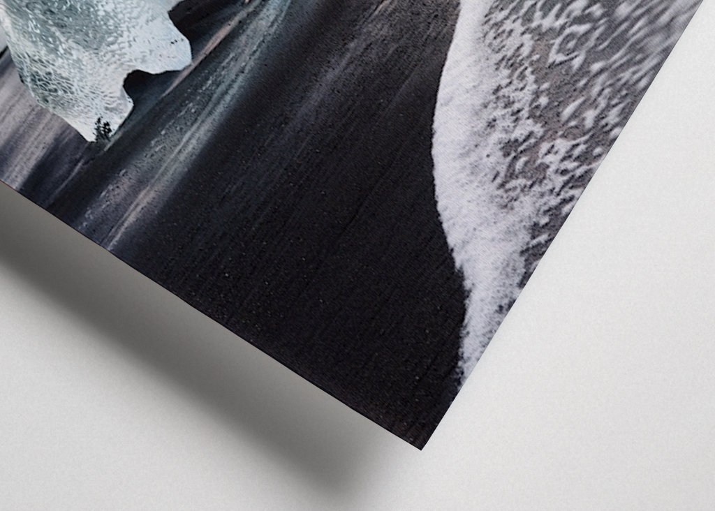 Morgenlicht am Eisstrand