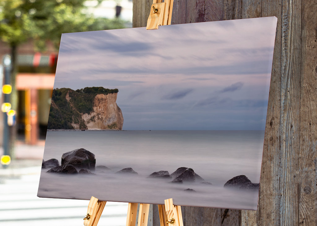 Abendlicht am Steilufer