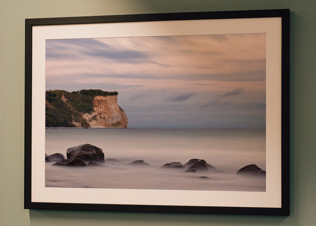 Abendlicht am Steilufer