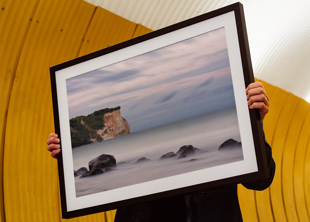 Abendlicht am Steilufer