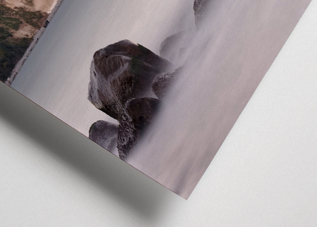 Abendlicht am Steilufer