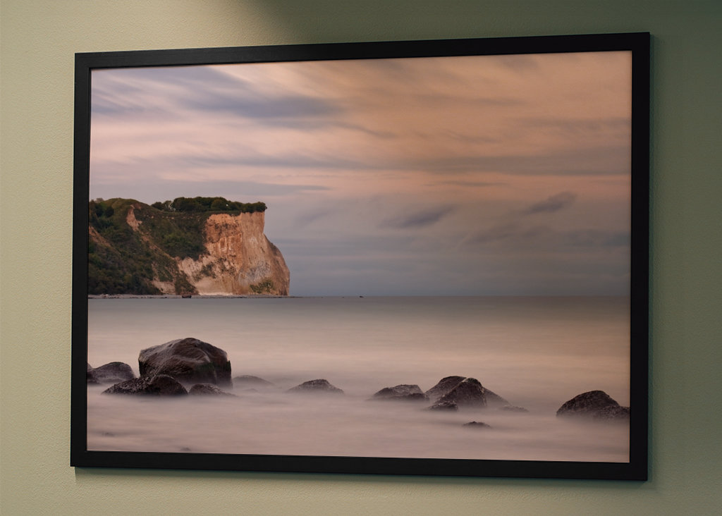 Abendlicht am Steilufer