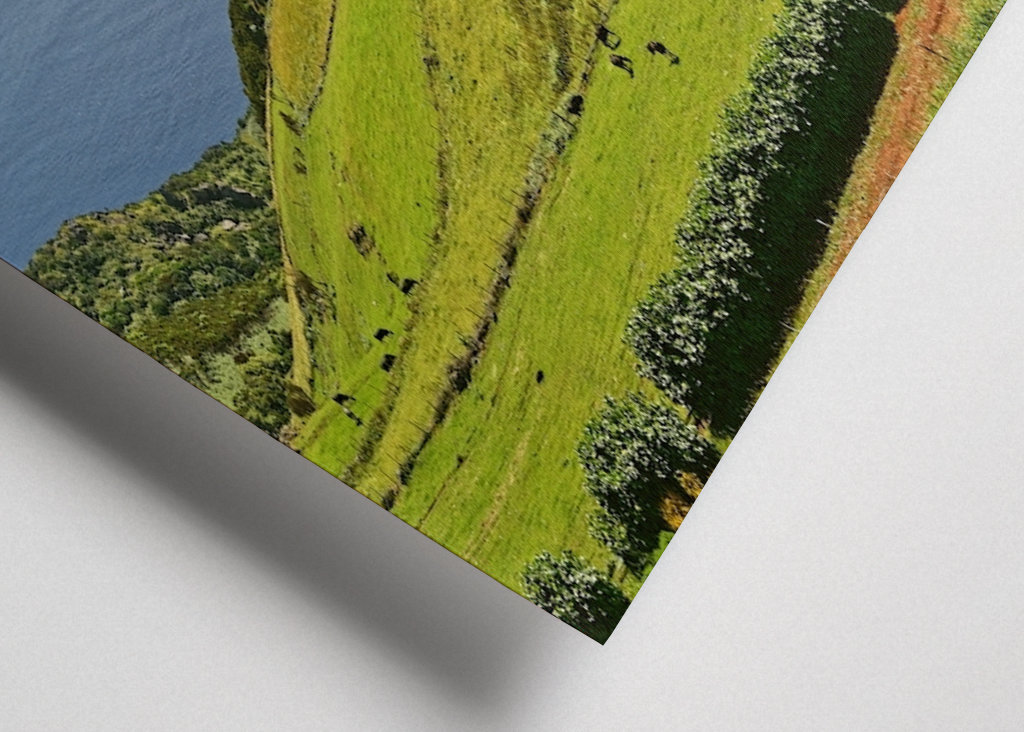 Azoren - Blick zum Vulkan Pico