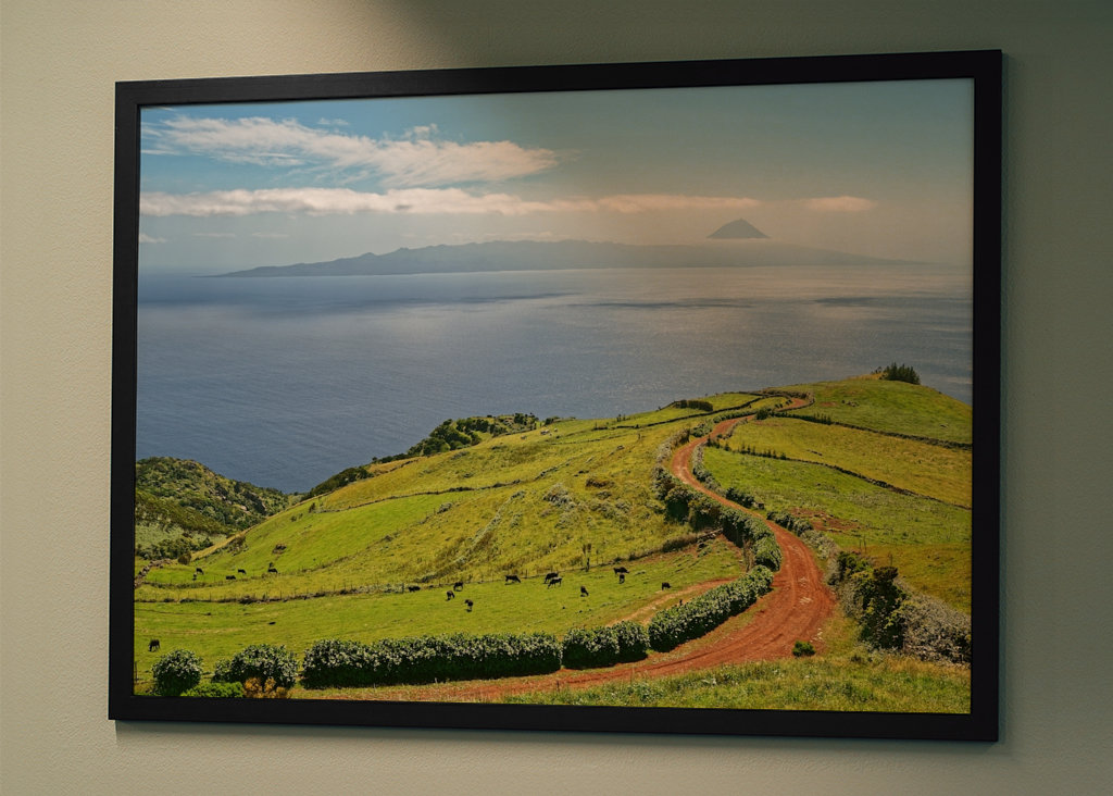 Azoren - Blick zum Vulkan Pico