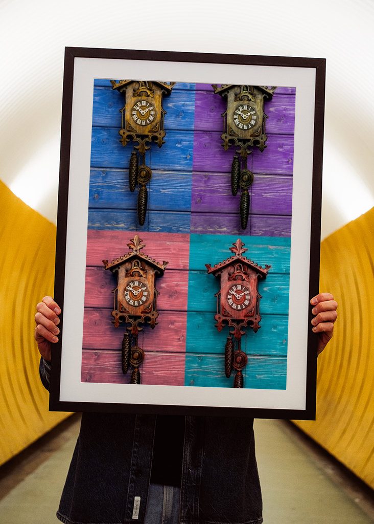 Pop Art Cuckoo Clock