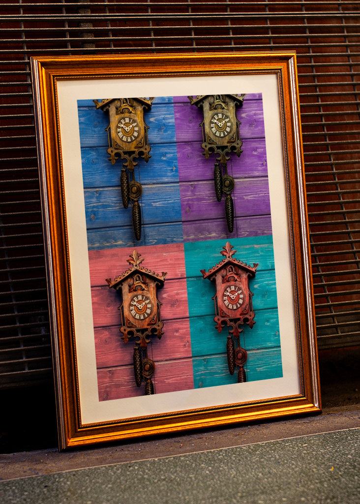 Pop Art Cuckoo Clock
