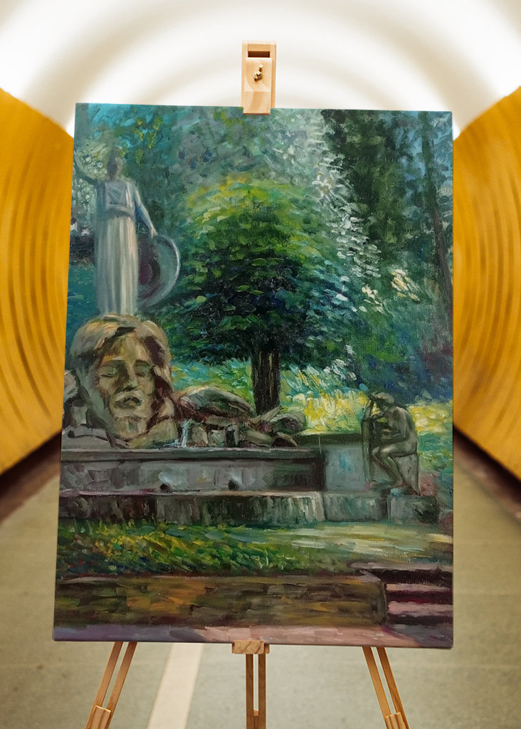 Fountain of the Goddess Athena