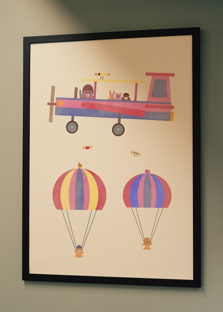 Udstoppede dyr - luftakrobater