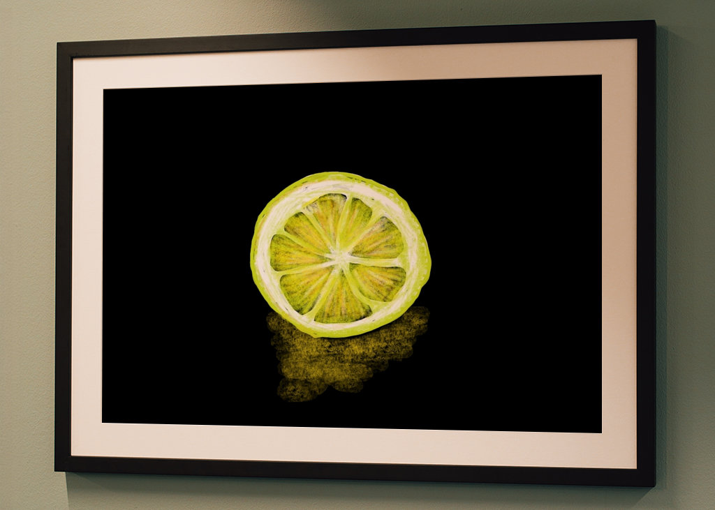 Plasterek cytryny w szczęściu