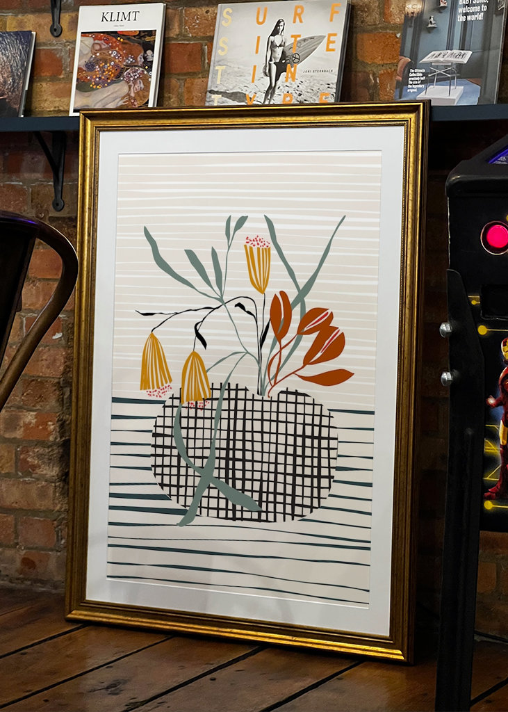 Midcentury plant pot