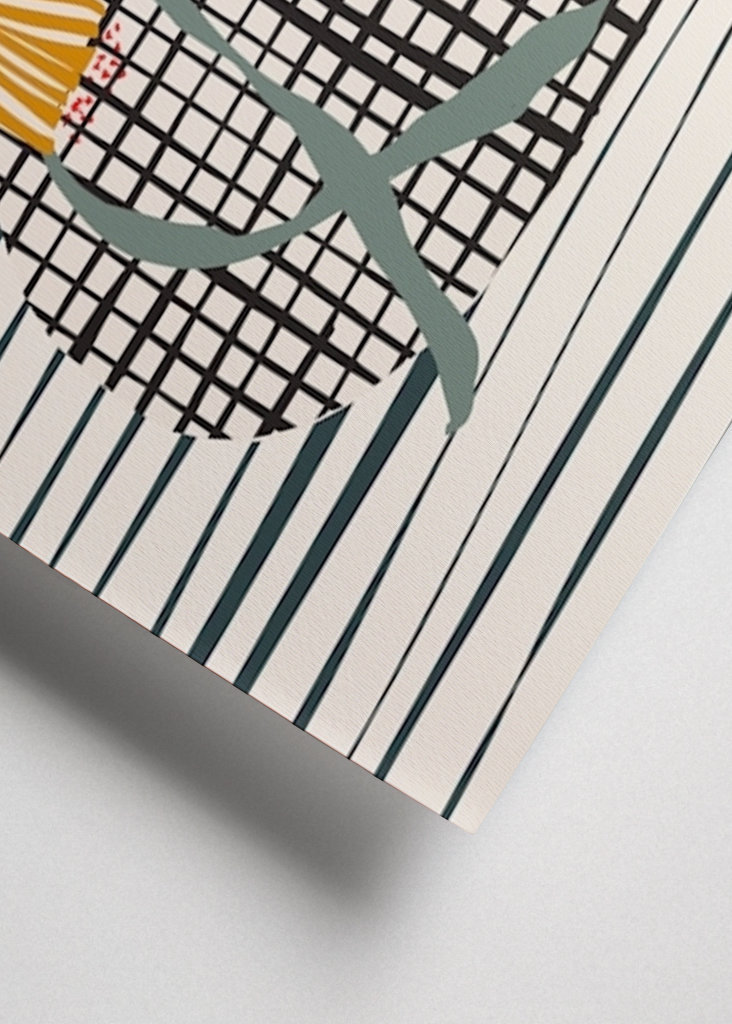 Midcentury plant pot