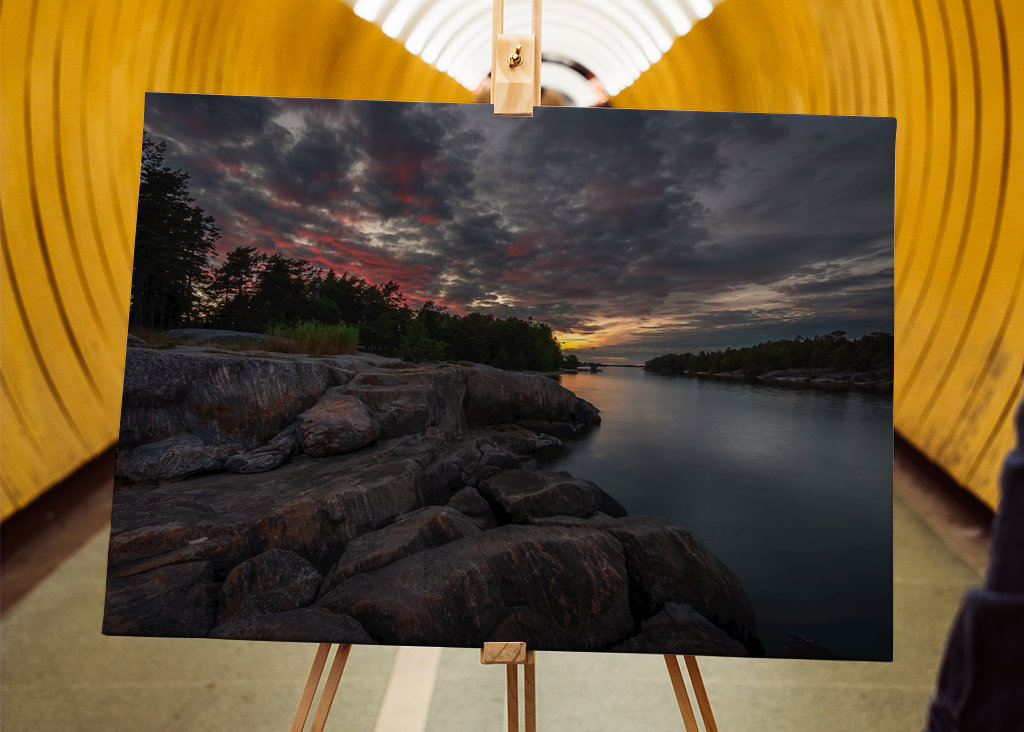  Sunset by the Baltic Sea