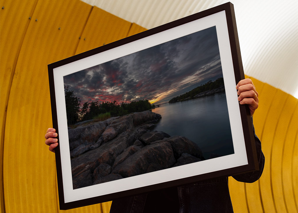  Sunset by the Baltic Sea