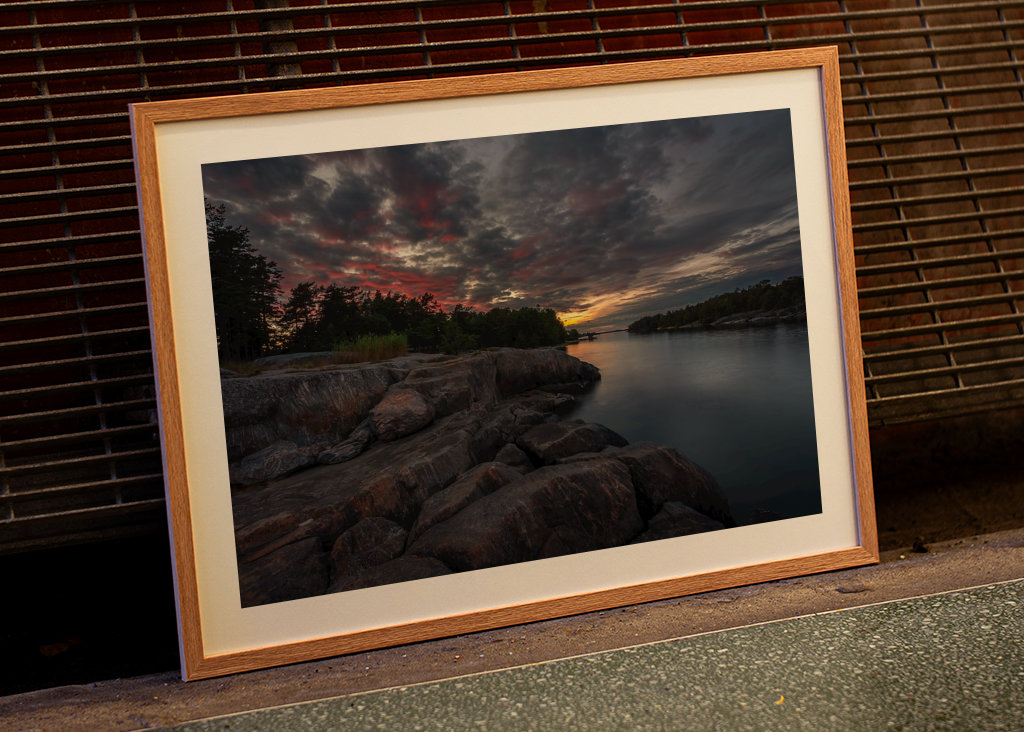  Sunset by the Baltic Sea