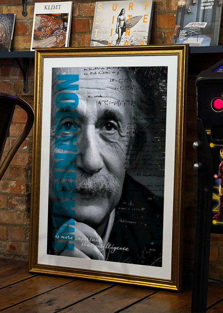 popkunst - Albert Einstein