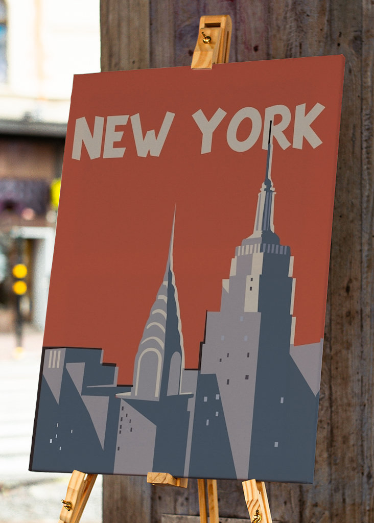 Plakát z New Yorku