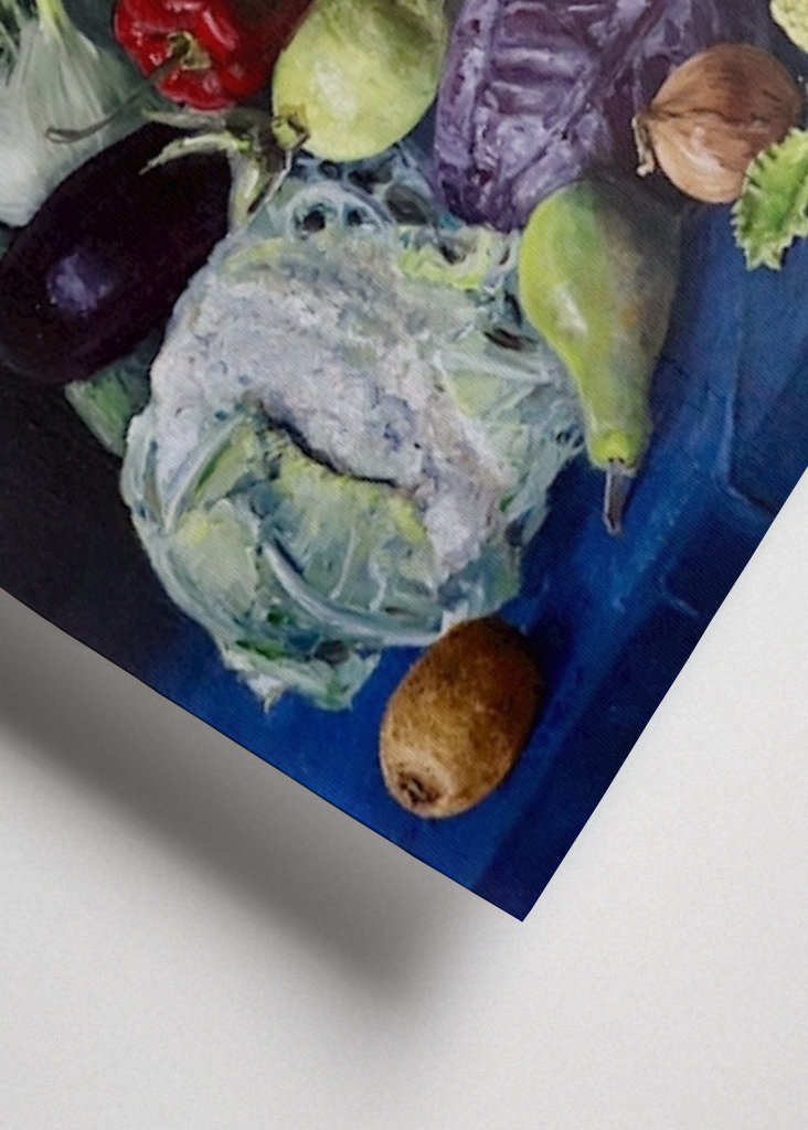 vegetables and fruit mountain 