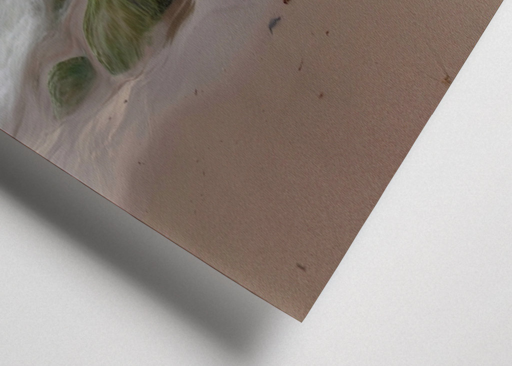 The waves of the Baltic Sea