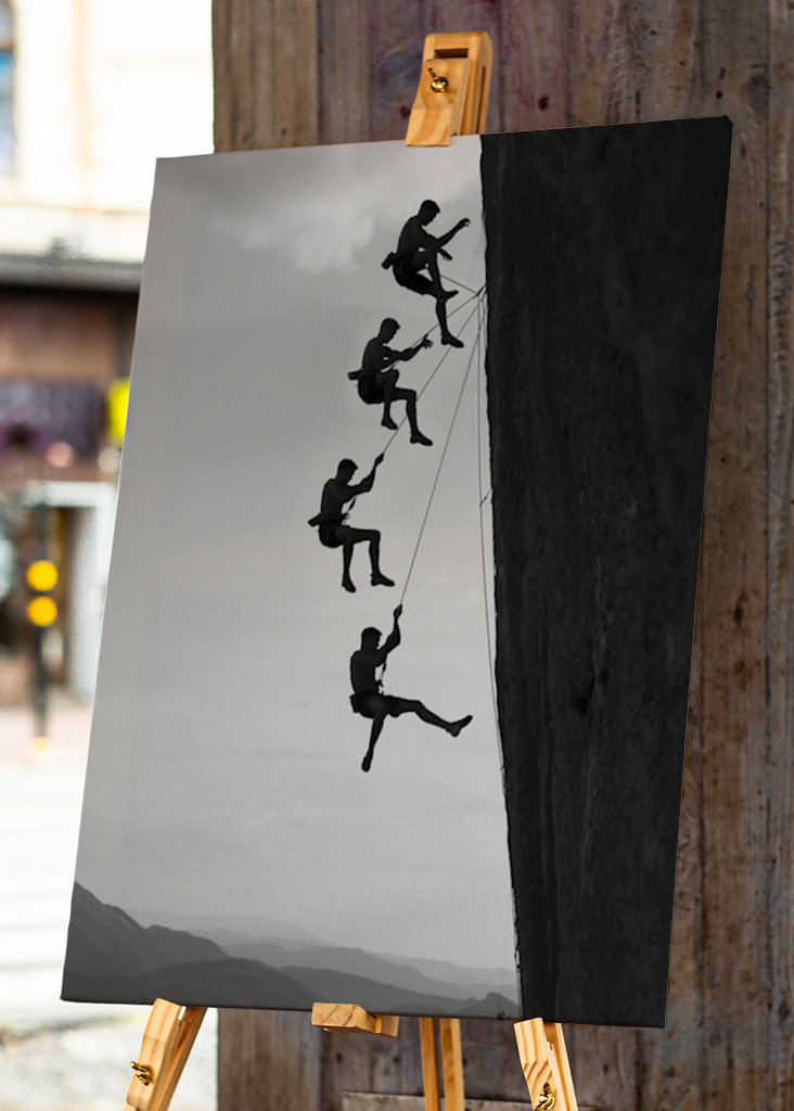 Rock climbing in ceüse