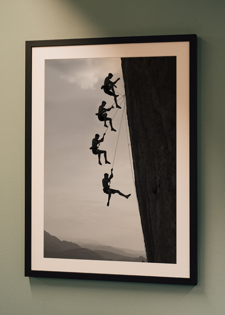 Rock climbing in ceüse