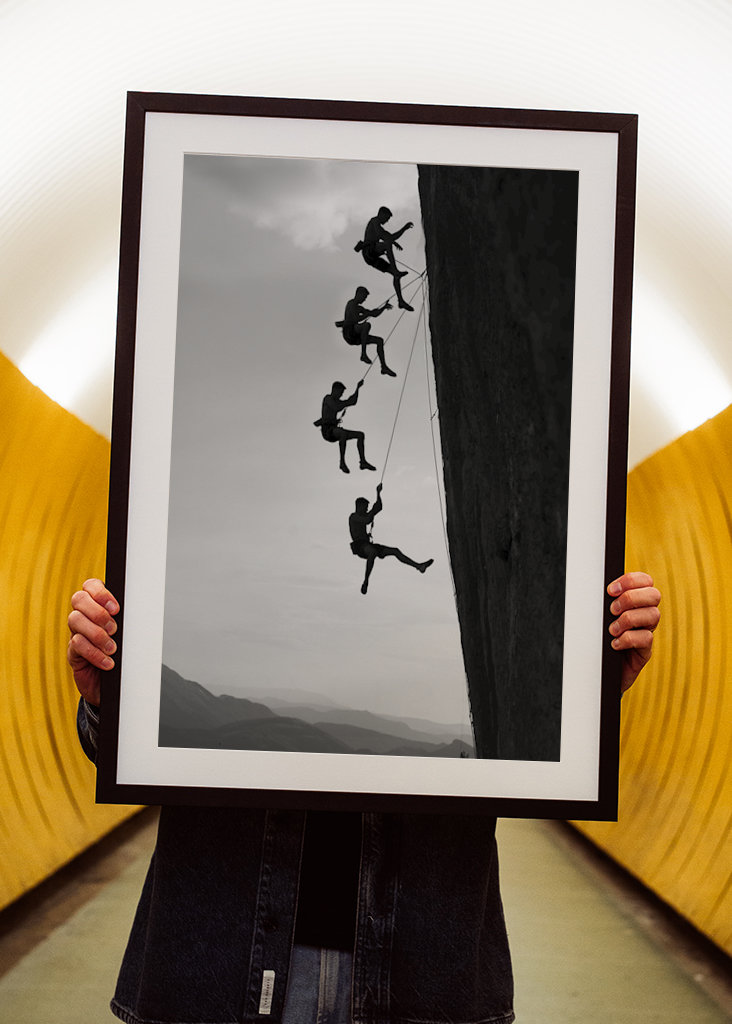 Rock climbing in ceüse