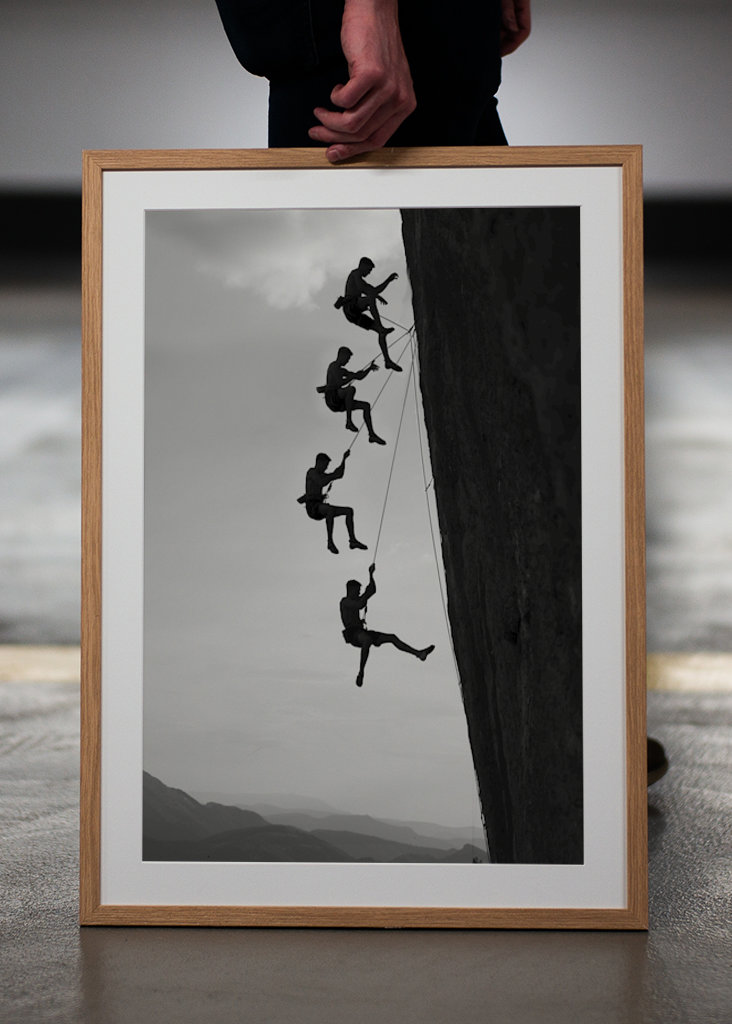 Rock climbing in ceüse