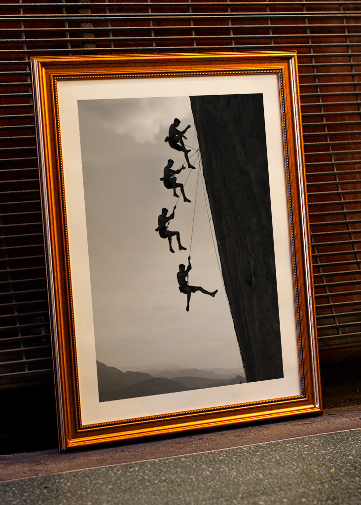 Rock climbing in ceüse