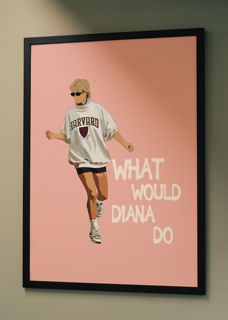 Čo by Diana urobila Plagát