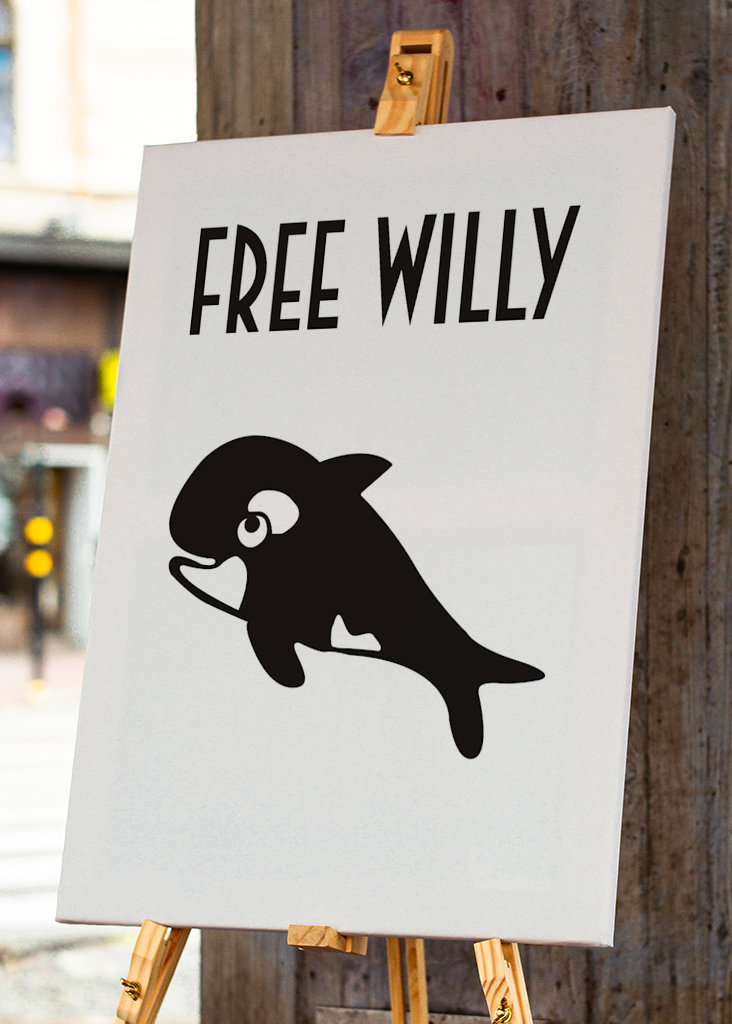 Free Willy Poster