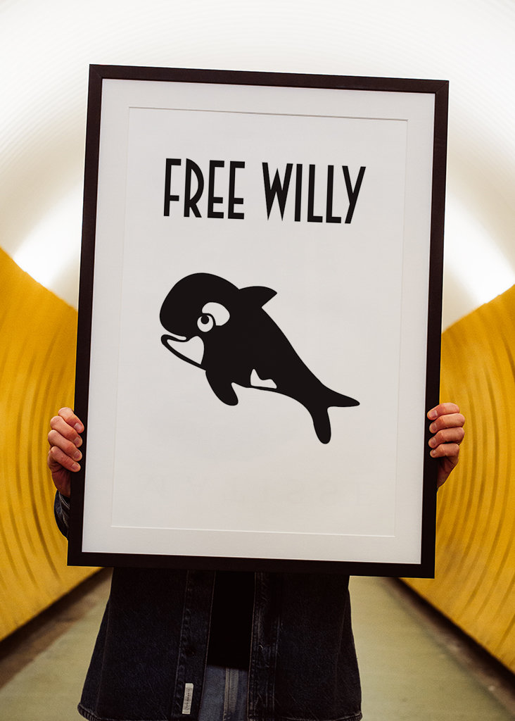 Free Willy Poster