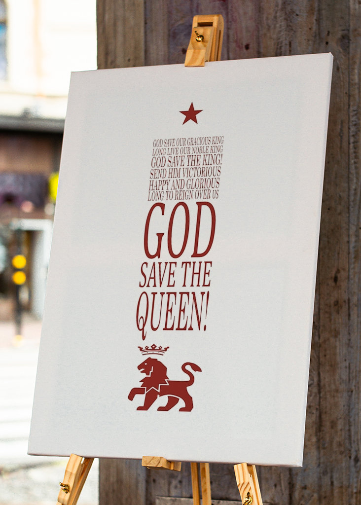 God Save the Queen Poster