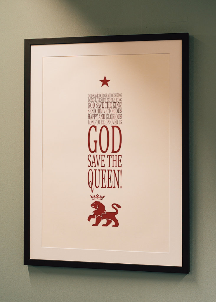 God Save the Queen Poster