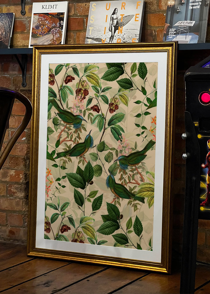 Tropikalny ogród ptaków