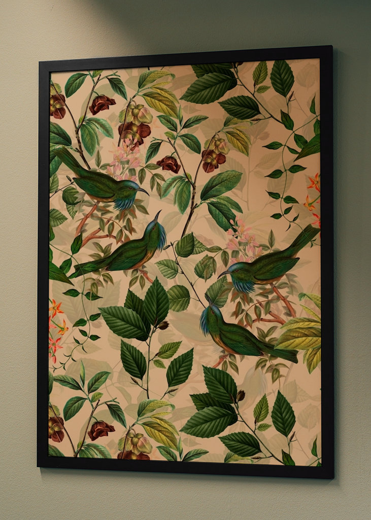 Tropikalny ogród ptaków