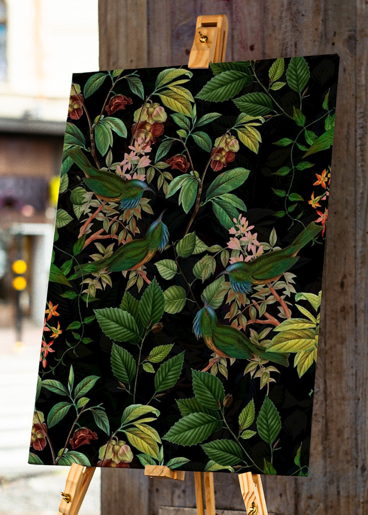 Tropikalny ptak nocny Dżungla