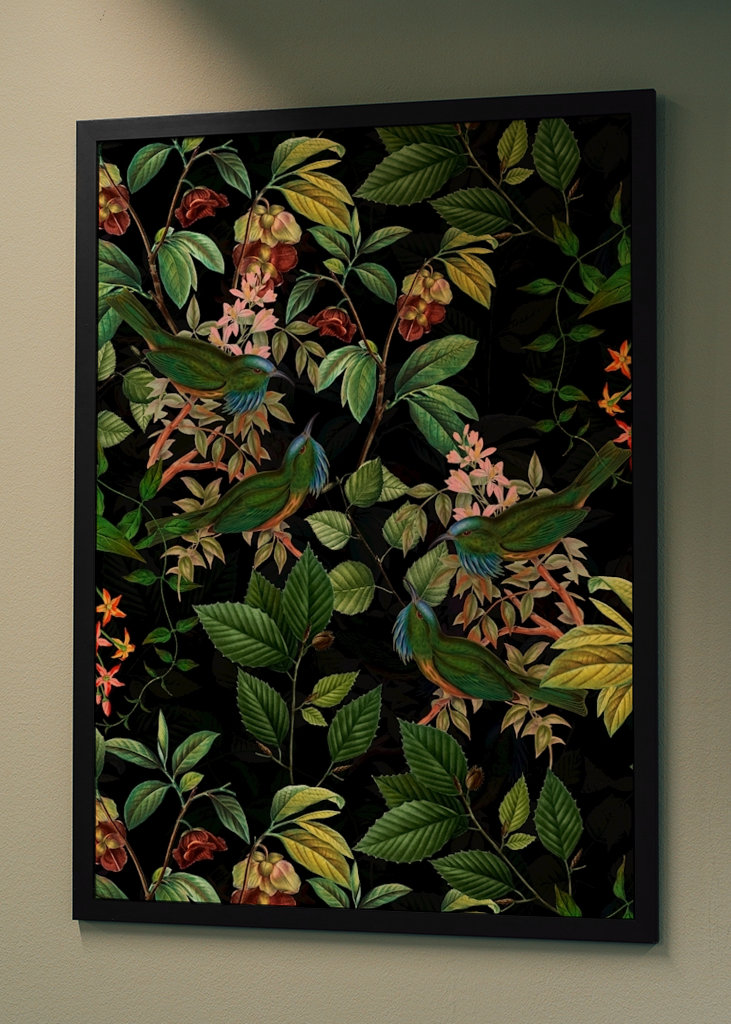 Tropikalny ptak nocny Dżungla