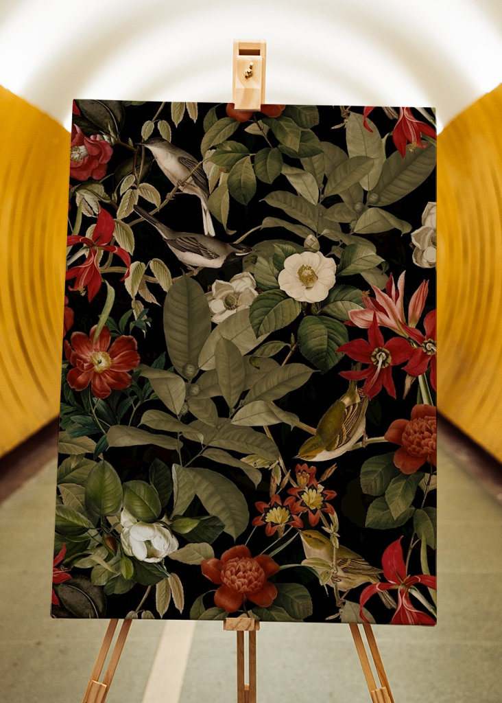 Půlnoční zahrada džungle