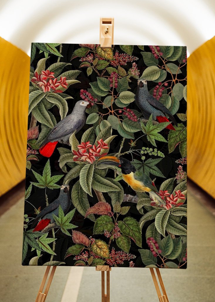 Ogród dżungli o północy 