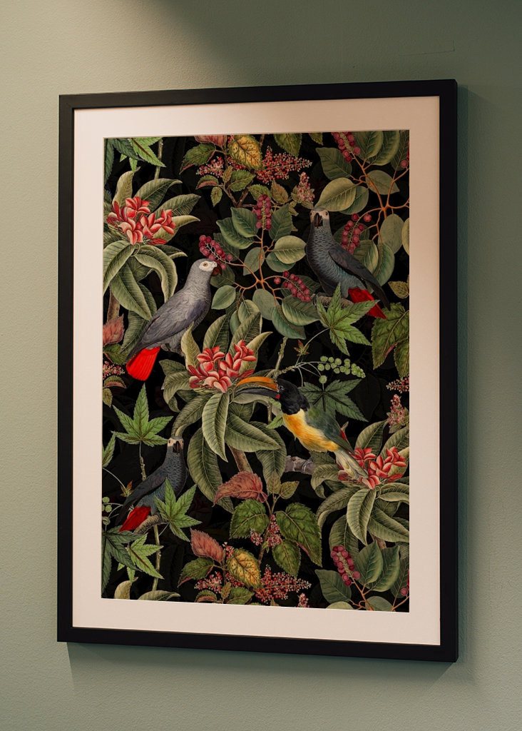 Ogród dżungli o północy 