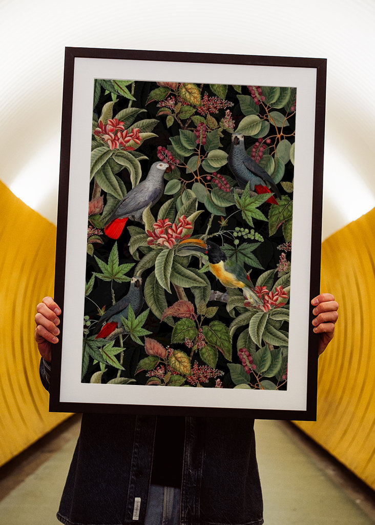 Ogród dżungli o północy 