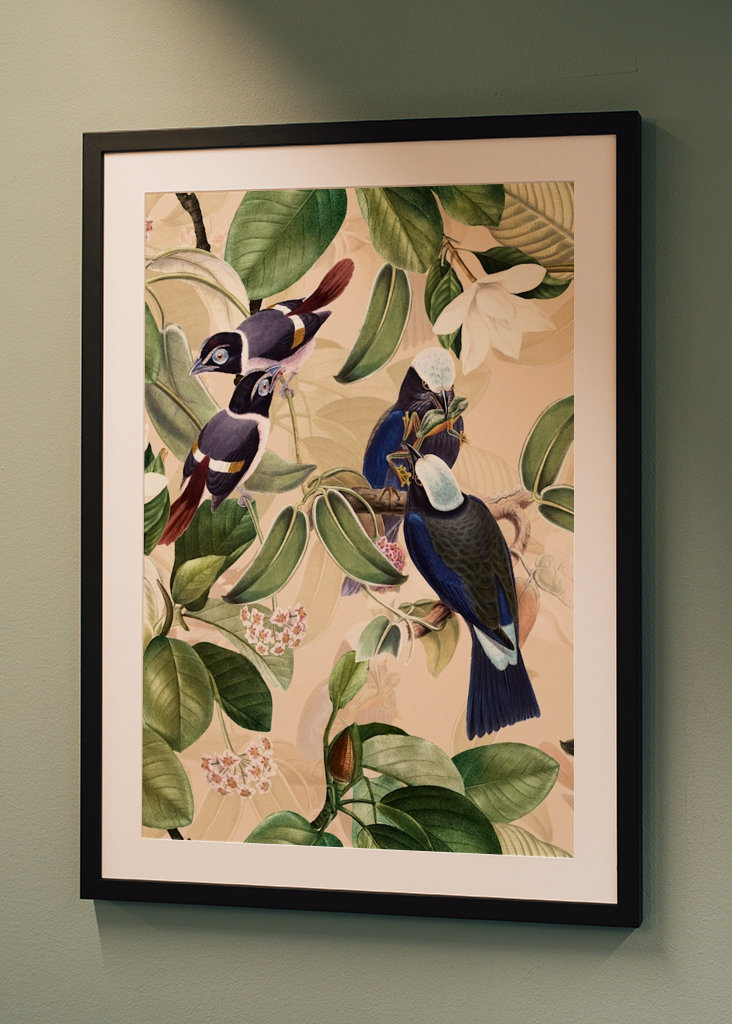 Tropikalny ogród ptaków