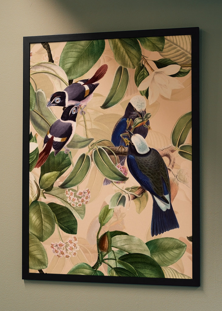 Tropikalny ogród ptaków