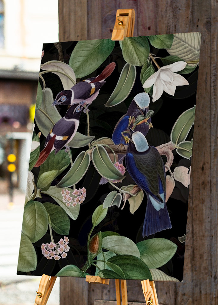 Tropical Night Birds Garden