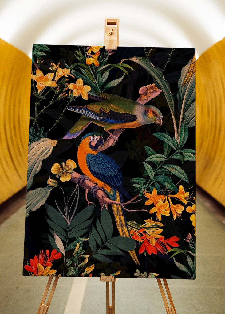 Ogród papug o północy